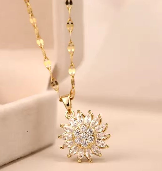 Luz del Sol – Collar Girasol